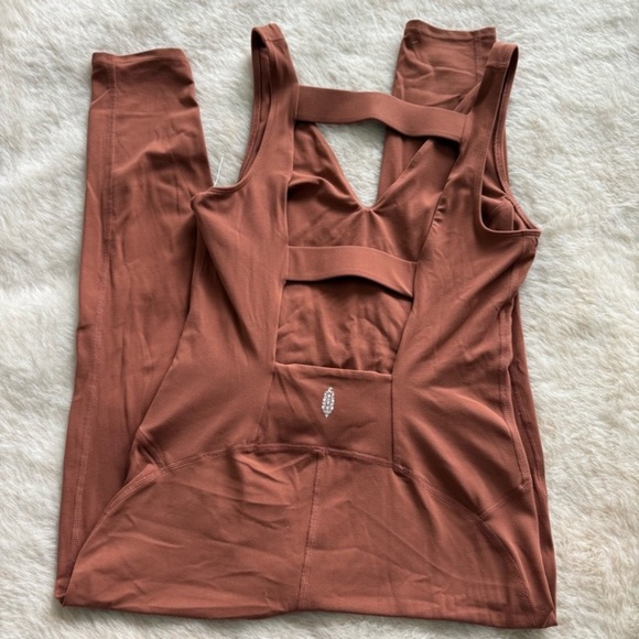 New! Free People FP movement never better one piece jumpsuit onesie 3447 - Picture 6 of 9